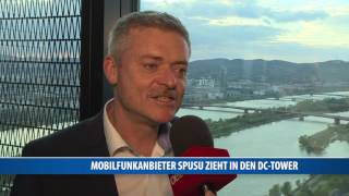 Mobilfunkanbieter Spusu zieht in den DC-Tower