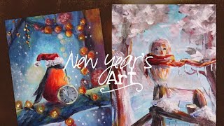 новогодние открытки | Идея подарка | Christine