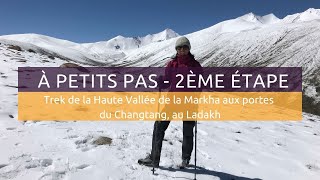 À Petits Pas - 2ème étape - Trek au Ladakh dans la Haute Vallée de la Markha aux portes du Changtang