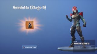 *UNLOCKING* MAX Tier 100 VENDETTA (With Flames) After VICTORY ROYALE WIN With JOHN WICK! (OG)