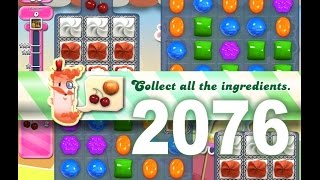 Candy Crush Saga Level 2076 (3 Stars, No boosters)