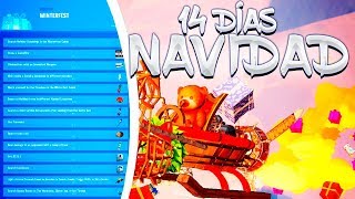 DESAFÍOS Y RECOMPENSAS GRATUITAS 14 DÍAS DE NAVIDAD en Fortnite!