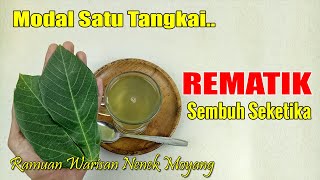 BARU TERUNGKAP... STOP MINUM UBAT REMATIK TIAP HARI, TUKAR DENGAN MINUMAN INI SEGERA