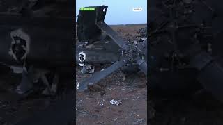 Remains of burned-out US helicopter spotted in Afrin after raid on IS leader in Syria