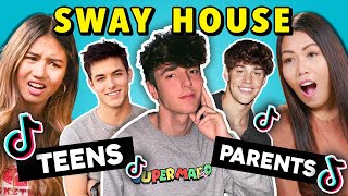 Parents React To TikTok Sway House Stars (Bryce Hall, Noah Beck, Griffin Johnson)