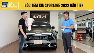 BÓC TEM "hàng nóng" Kia Sportage 2022 vừa đến tay người dùng