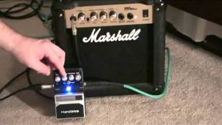 Marshall MG10CD Practice Amp with Hardwire TL-2 Metal Distortion Pedal