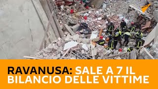 Esplosione a #Ravanusa: sale a 7 il bilancio delle vittime, si cercano ancora 2 dispersi