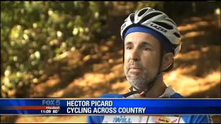 Man cycles America to raise money for baby   FOX 5  Atlanta / Hector Picard