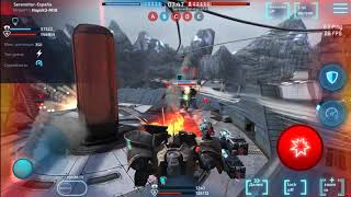 Robot Warfare 2m dmg 21 kills / 2м дамага 21 кил плазма + огнемет