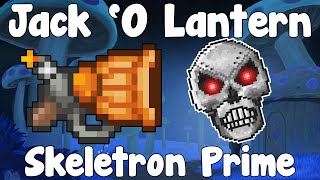 Jack 'O Lantern Launcher VS Skeletron Prime - Terraria 1.2.4