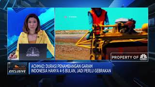 Produktivitas Tambak Dibawah 100 ton/Ha, Tantangan Industri Garam RI