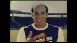 Propaganda do chiclete Tatoo Copa do Mundo com Gérson   1982