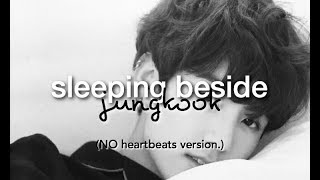 [BTS ASMR?] Jungkook Sleeping Beside You | Soft Breathing + No Heartbeats VER