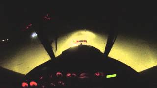 Crop dusting at night at502