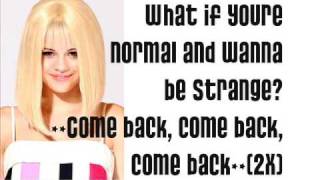 Selena Gomez & The Scene - As A Blonde (Lyrics On Screen)