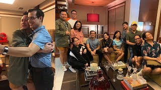 Daddie Wowie Roxas, touched sa pag dating ng alagang si Mayor Isko Moreno sa birthday dinner niya!
