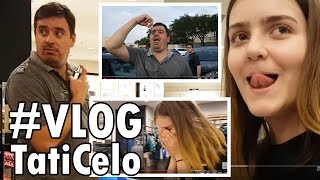 #VLOGTatiCelo: Passando VERGONHA em FAMÍLIA num SHOPPING nos Estados Unidos #TáFedendo