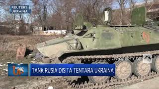 Tank Rusia Disita Tentara Ukraina