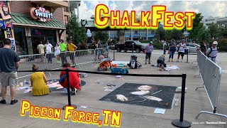 ChalkFest-As The Artists Draw