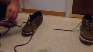 Shorten Shoe Laces without Cutting
