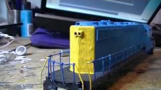 The making of AWVR SD40-2 #1206