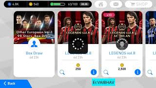 Legends vol.8 pes18 Box opening. Black ball glitch... ?% works