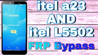itel a22 a23 a32f a40 a44 a45 a45 pro L5502 Frp Bypass New Method jun2019 100% Successful Don't Miss
