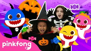 [Halloween] ¡Bailemos con Tiburón Bebé! | Canciones Infantiles | Canta y Baila | Pinkfong