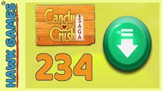 Candy Crush Saga Level 234 (Ingredients level) - 3 Stars Walkthrough, No Boosters
