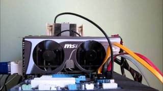 MSI GTX 560 TI 1GB Twin Frozr II Fan Sound Test