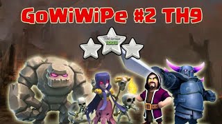 Golem pekka and witch attack strategy for th9 base