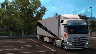 TIRCI DAYIYI DELİRTTİLER (Beyaz Atlet ile TIR Sürmek) - ETS 2
