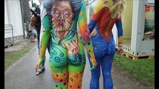 Austria Klagenfurt world bodypainting festival 2017, БОДИАРТ fest