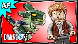Lego Dimensions JURASSIC WORLD Team Pack 3-in-1 Build Review 71205