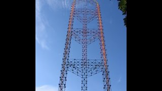 29 Foot Tall Launched K'nex Roller Coaster!