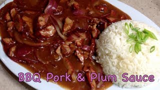 Chinese BBQ Pork & Plum Sauce Video Recipe cheekyricho