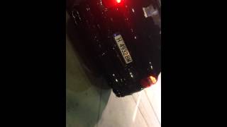 Porsche Cayenne turbo Techart Magnum brutal exhaust rev sound!