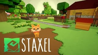 Staxel - Sprout Edition FIRST LOOK || 1 || Moving In! || Sandbox Farm Simulator RPG (Indie Showcase)