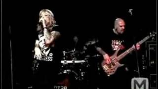 OTEP performing "Confrontation" on Mania TV