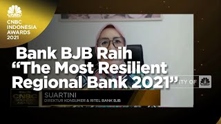 Bank BJB Dianugerahi "The Most Resilient Regional Bank 2021"