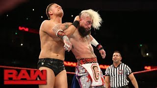 Enzo Amore vs. The Miz: Raw, Sept. 11, 2017