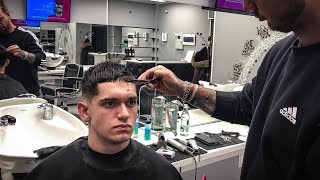 Мужские стрижки. Men's haircut. Crop haircut.Hairstyles Tutorial