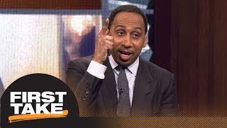 Stephen A. Smith celebrates Dwyane Wade's return to Heat | First Take | ESPN