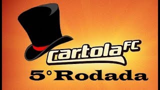 DICA PARA 5 RODADA DO CARTOLA FC 2017