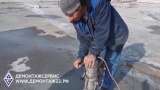 Алмазная резка стенорезной машиной в Барнауле