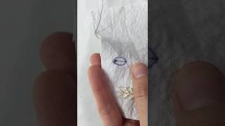 플라이 리프 스티치 (fly leaf stitch)