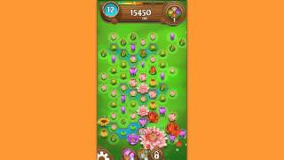 Blossom Blast Saga Level 196