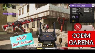 AK47 Red Action Gameplay - Call of Duty Mobile Garena