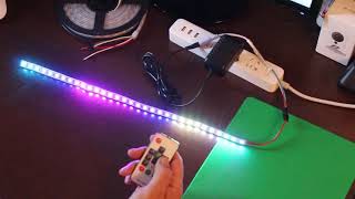 Бегущие огни Адресный светодиод WS2812  led бегущие огни